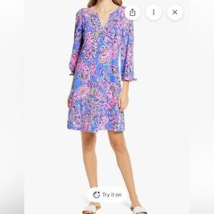 Lilly Pulitzer Cath Dress in Mermaid Grotto. Size XL.